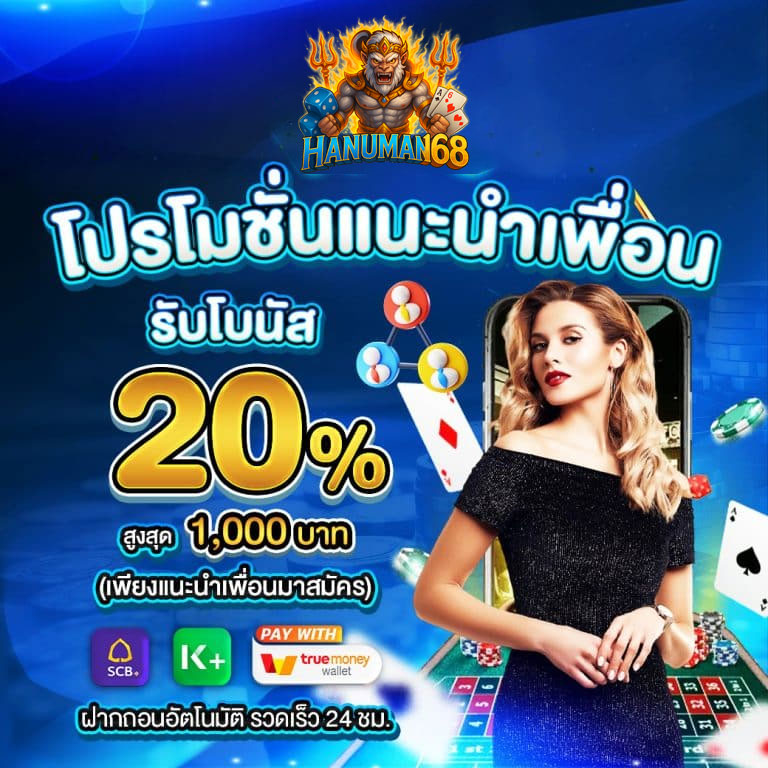 hanuman168-แนะนำเพื่อน